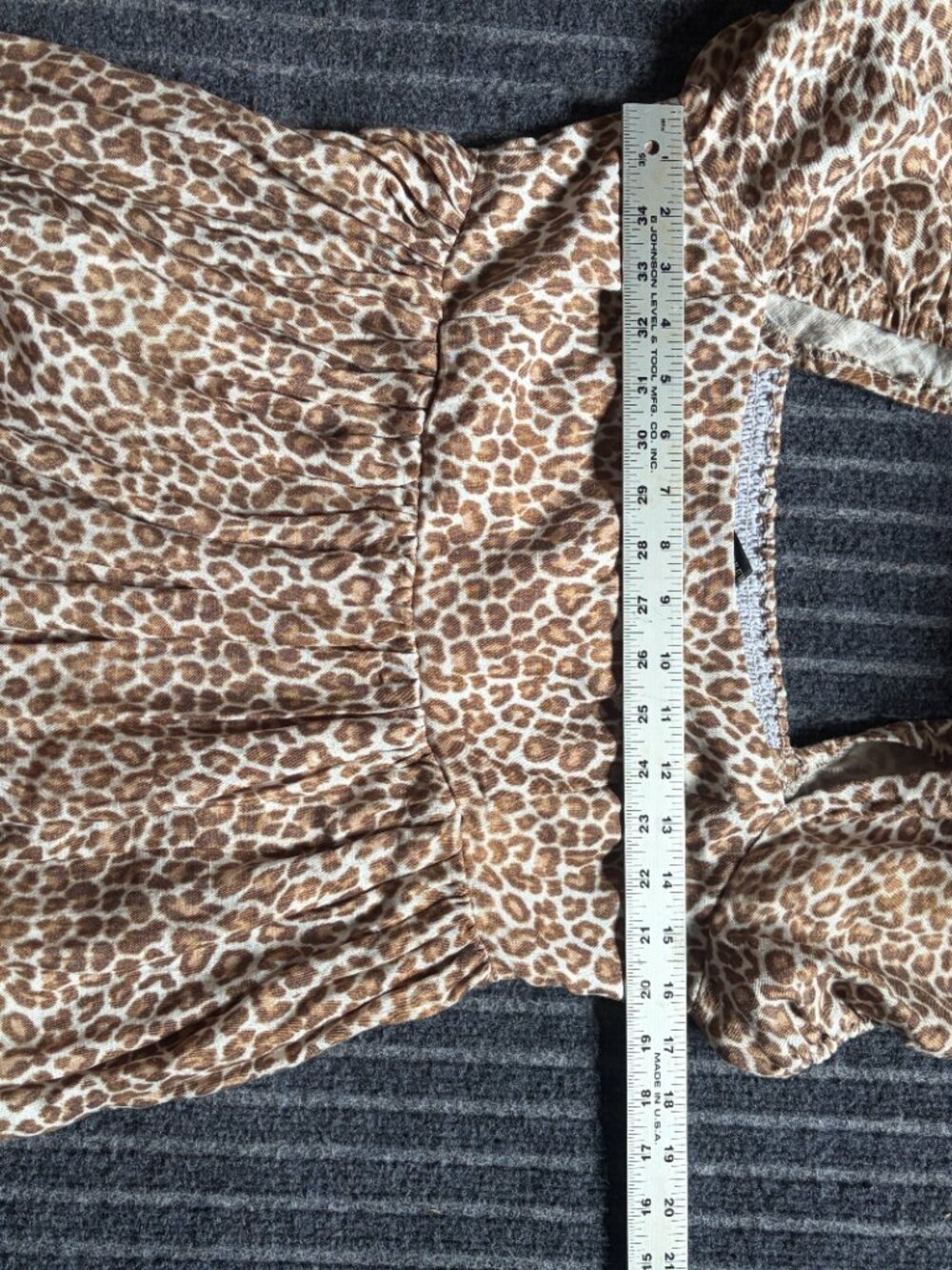 J.Crew Linen-cupro blend mini dress Leopard print Size 6 NWT - Picture 2 of 8